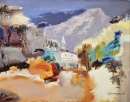 Картина «Гірський пейзаж», художник Крюкова Ганна, 12000 грн.