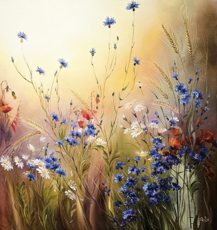 Картина Ранок у квітах