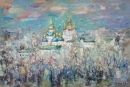 Картина «Лавра. Утро», художник Смелова Кристина, 0 грн.