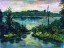 Картина «Тихий вечер (Выставка)», художник Лупич Оксана, 0 грн.