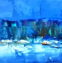 Картина «Серия Город у моря. 7», художник Жданович Максим, 0 грн.