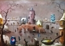 Картина «Зимняя фантазия», художник Литовка Дмитрий, 0 грн.