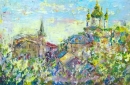 Картина «Сонячний день на Узвозі», художник Семеняк Виктор, 0 грн.