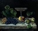 Картина «Виноград и сливы», художник Литовка Дмитрий, 0 грн.
