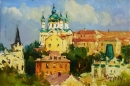 Картина «Андріївський узвіз», художник СС, 0 грн.