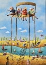 Картина «Пліткарки», художник Дмитро Литовка, 0 грн.