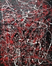 Картина «Джексон Поллок №3», художник Максим Козинський, 5500 грн.