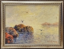 Картина «Камінці на морі», художник Руслан Покотило, 8000 грн.