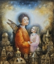 Картина «Янгол -охоронець », художник Олена Мацегора, 0 грн.